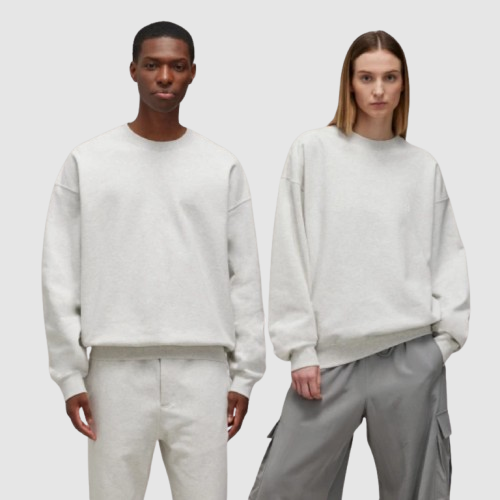 Cloud Soft Brushed Terry Sweatshirt Unisex Premium Loungewear - Image 2
