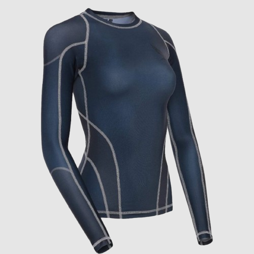 Heat Guard Women’s Compression Rashguard Training Fit - Image 2